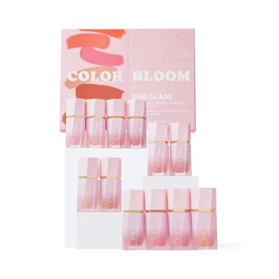 Sheglam Color Bloom Liquid Blush Shimmer & Matte Collection Set