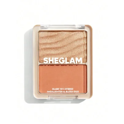 Sheglam Glam 101 Hybrid Highlighter & Blush Duo